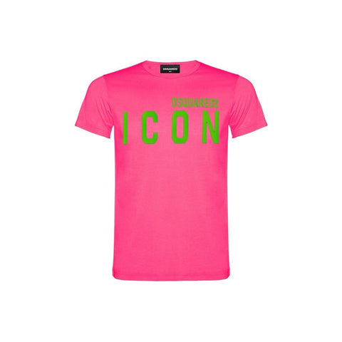 T-SHIRT DSQUARED2 ICON FLUO (8829150101844)
