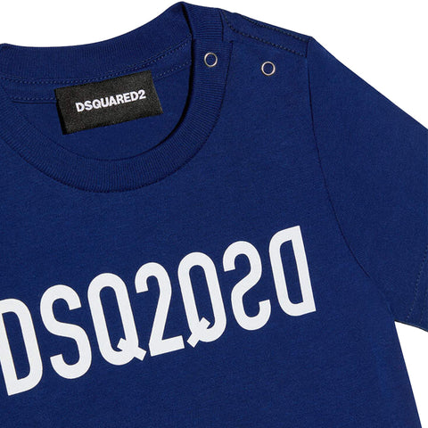 T-SHIRT DSQUARED2 MIRROR BABY (8384070517076)